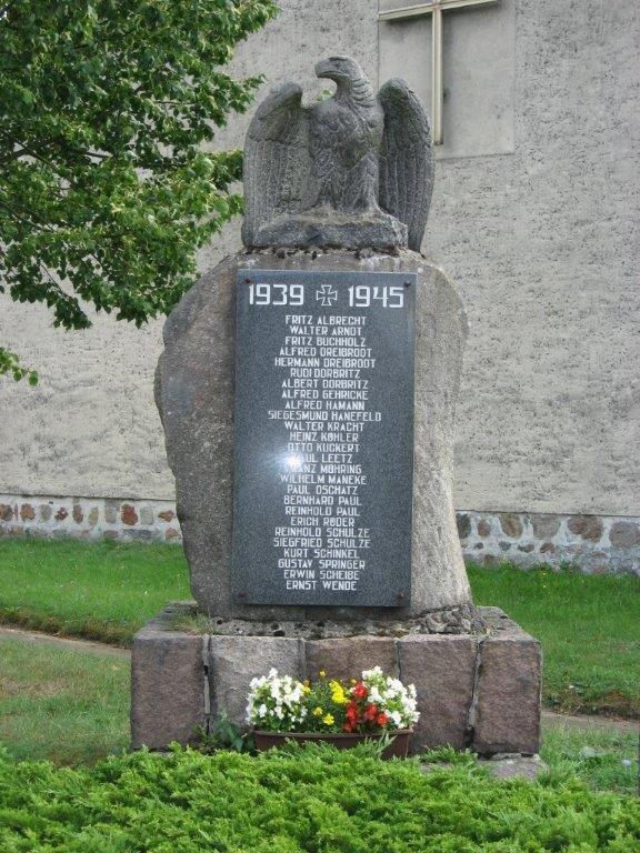 Kriegerdenkmal in Jeserig